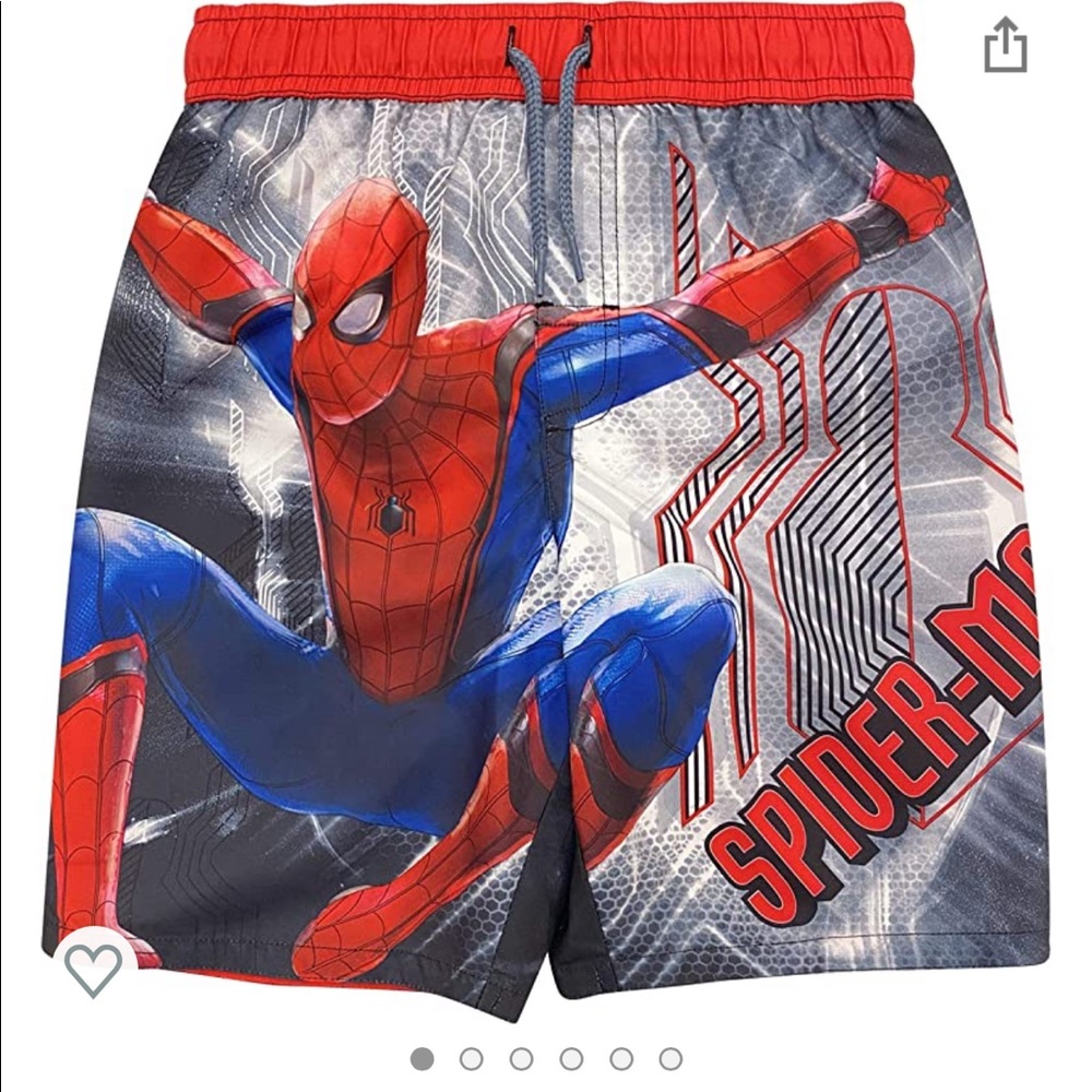 New Boys DreamWave Spider-Man Swim Trunks 🩳